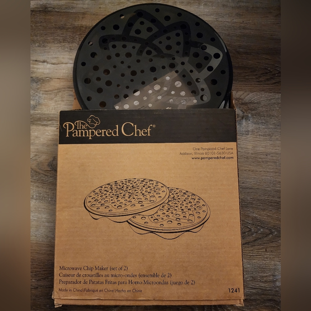 Pampered Chef Microwave Chip Maker